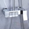 Sen Cây Piano Nóng Lạnh Đồng Thau Mạ Crome TTCERA SC142