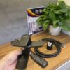 Bộ Sen Tắm Nóng Lạnh Đồng Thau Sơn Tĩnh Điện Đen Holer HLST304