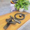 Bộ Sen Tắm Nóng Lạnh Đồng Thau Sơn Tĩnh Điện Đen Holer HLST304
