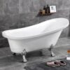 Bồn Tắm Ngồi Chân Rồng Màu Trắng Chân Rồng Trắng BTR04