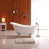 Bồn Tắm Ngồi Chân Rồng Màu Trắng Chân Rồng Trắng BTR04