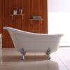 Bồn Tắm Ngồi Chân Rồng Màu Trắng Chân Rồng Trắng BTR04