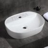 Chậu Lavabo Đặt Bàn Trắng TTCERA LB123