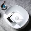 Chậu Lavabo Đặt Bàn Trắng TTCERA LB123