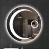 Gương Led Cảm Ứng Tròn Mặt Trăng 60×60 TTCERA GL25