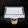 Phiễu Thoát Sàn Chống Hôi Đồng Thau Bóng TTCERA PT08