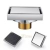 Phiễu Thoát Sàn Chống Hôi Đồng Thau Mờ TTCERA PT09