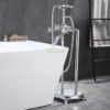 Sen Cây Đồng Thau Mạ Crome Đặt Sàn Bồn Tắm Nằm TTCERA SBT08