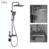 Sen Cây Phím Đàn Đồng Thau Sơn Tĩnh Điện Đen Holer HL240