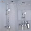Sen Cây Tắm Đứng Đồng Thau Crom Holer HL232