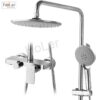 Sen Cây Tắm Đứng Đồng Thau Crom Holer HL232