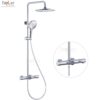 Sen Cây Tắm Đứng Đồng Thau Crom Holer HL239