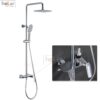 Sen Cây Tắm Đứng Đồng Thau Crom Holer HL244