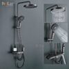 Sen Cây Tắm Đứng Đồng Thau Sơn Tĩnh Điện Xám Holer HL234