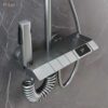 Sen Cây Tắm Đứng Đồng Thau Sơn Tĩnh Điện Xám Holer HL235