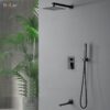 Sen Tắm Âm Tường Đồng Thau Sơn Tĩnh Điện Đen HoLer HLA202