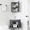 Tủ Lavabo Góc Nhôm Mini Cao Cấp TTCERA TLVB62