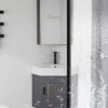 Tủ Lavabo Góc Nhôm Mini Cao Cấp TTCERA TLVB62
