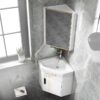 Tủ Lavabo Góc Nhôm Mini Cao Cấp TTCERA TLVB63