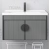 Tủ Lavabo Nhôm Có Gương Led Cao Cấp TTCERA TLVB56