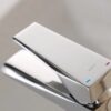 Vòi Lavabo Đồng Thau Mạ Crom Nóng Lạnh LB257