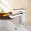 Vòi Lavabo Lạnh Đồng Sơn Tĩnh Điện Đen Holer HL-LB637