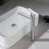 Vòi Lavabo Lạnh Cao 30cm Đồng Thau Mạ Crome TTCERA LB615