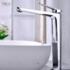 Vòi Lavabo Nóng Lạnh Đồng mạ Crome Cao 30cm Holer HL-LB624