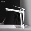 Vòi Lavabo Nóng Lạnh Đồng mạ Crome Holer HL-LB623