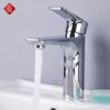 Vòi Lavabo Nóng Lạnh INOX 304 Bóng TTCERA LB259