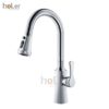Vòi Rửa Chén Rút Dây Đồng Thau Mạ Crome Holer CHL900