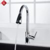 Vòi Rửa Chén Rút Dây Nóng Lạnh Inox 304 Bóng TTCERA CNL431