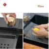 Combo Chậu Rửa Chén Kèm Vòi Đơn Inox Phủ Nano Đen TTCERA CRNN912-7545