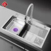 Chậu Rửa Chén 1 Hộc Inox 304 Holer HLCR709-7846
