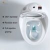 Bồn Cầu Trứng 1 Khối Màu Trắng Holer HLBC208