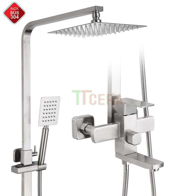 Bộ sen nóng lạnh inox 304 TTCERA sc123