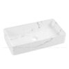 Chậu Lavabo Vân Đá Đặt Bàn Hình Chữ Nhật TTCERA LB128