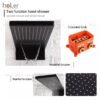 Sen Tắm Âm Tường Đồng Thau Sơn Tĩnh Điện Đen HoLer HLA204