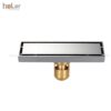 Phễu Thoát Sàn Đồng Thau Mạ Crome Chống Hôi Dài hoLer HLPT01