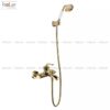 Bộ Sen Tắm Nóng Lạnh Đồng Thau Mạ Vàng Holer HLST306