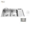 Chậu Rửa Chén Có Bàn Chờ Inox 304 Dày 3mm Holer HLCR716-10048CDR