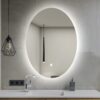 Gương Led Cảm Ứng Oval Hắt Tường 50×70 TTCERA GL038
