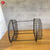 Kệ Góc Treo Tường INOX 304 Mạ Đen Nan Vuông Đúc Đặc TTCERA RGT15