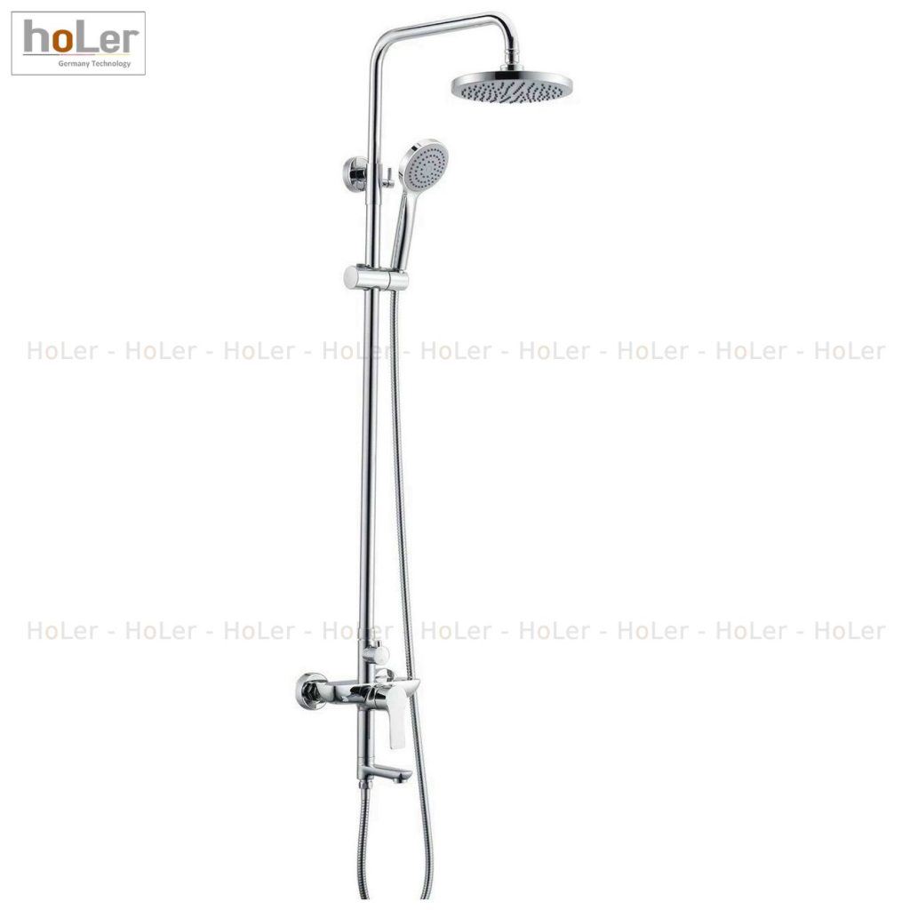 Sen Cây Tắm Đứng Đồng Thau Crom Holer HL270
