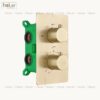 Sen Tắm Âm Tường Đồng Thau Mạ Vàng HoLer HLA207