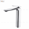 Vòi Lavabo Nóng Lạnh Đồng mạ Crome Cao 30cm Holer HL-LB658