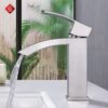 Vòi Lavabo Nóng Lạnh INOX 304 Holer HL-LB657
