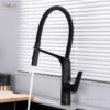 Vòi Rửa Chén Đồng Sơn Tĩnh Điện Màu Xám Holer CHL939