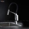 Vòi Rửa Chén Đồng Thau Mạ Crome Holer CHL938