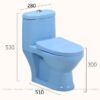 Bồn Cầu Trẻ Em Màu Xanh Dương TTCERA BCTE-003XD